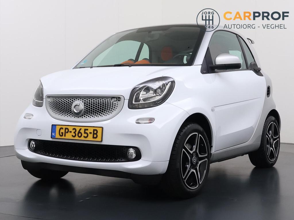 smart fortwo 1.0 Turbo Passion Panoramadak | Cruise controle, Auto's, Smart, 898 cc, Gebruikt, Euro 6, Wit