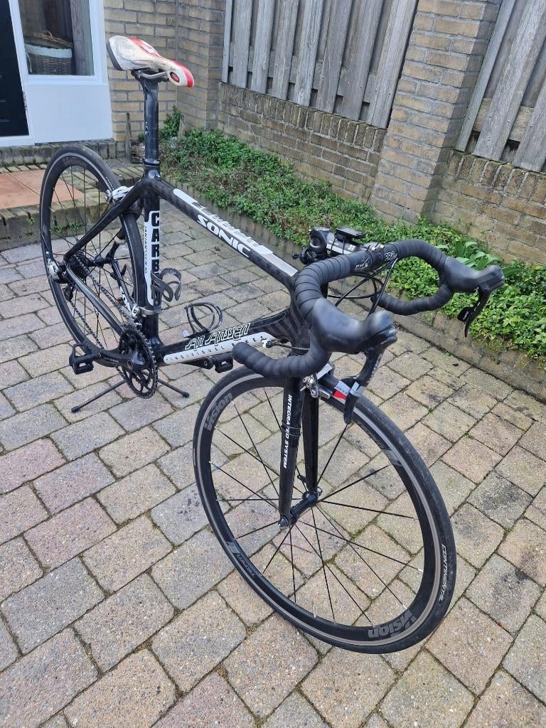 Wielrenfiets, Fietsen en Brommers, Fietsen | Racefietsen, Gebruikt, Heren, Meer dan 20 versnellingen, 53 tot 57 cm