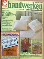 24 x Handwerken steek jaargang 1980 & 1981 & 1982, Verzenden, Zo goed als nieuw, Breien of Haken, Patroon of Boek