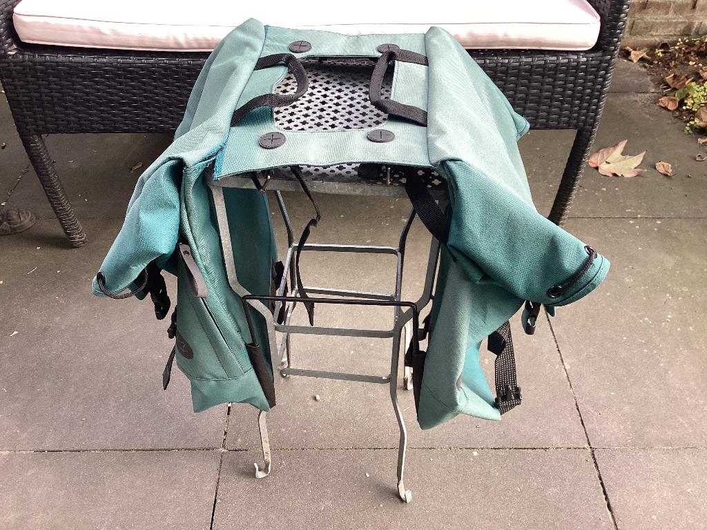 Dubbele fietstas AGU, Ophalen, Gebruikt, AGU