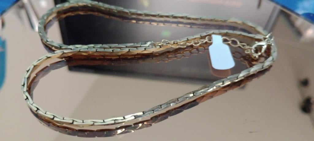 Vintage Pierre Cardin Goudvergulde Ketting  Size 45/47cm, Verzenden, Zo goed als nieuw, Goud, Goud