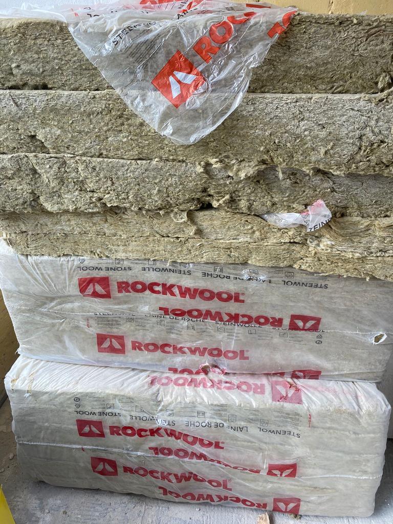 Rockwool isolatie materiaal, Doe-het-zelf en Verbouw, Ophalen, 4 tot 8 cm, 10 tot 15 m², Steenwol