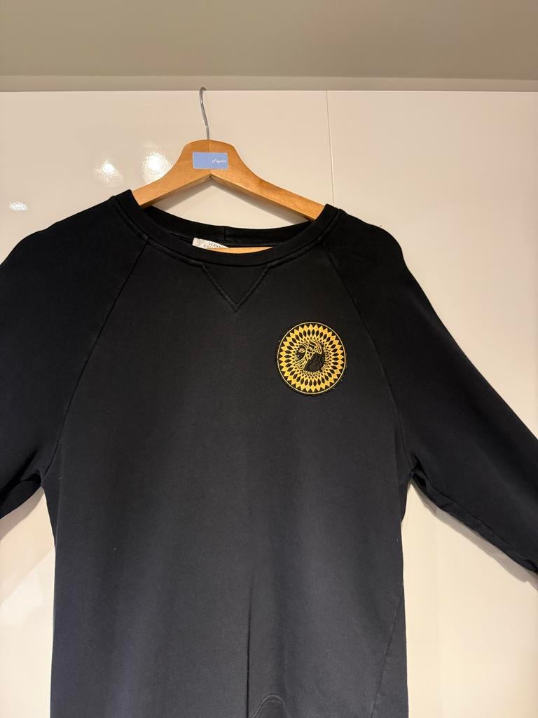 Versace trui zwart met goud maat S, Verzenden, Gedragen, Maat 46 (S) of kleiner, Zwart