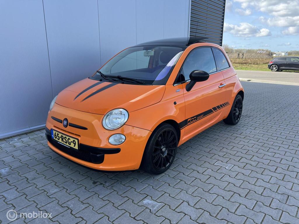 Fiat 500 0.9 TwinAir Lounge nieuwe apk, Auto's, Fiat, Voorwielaandrijving, Euro 5, 86 pk, Gebruikt