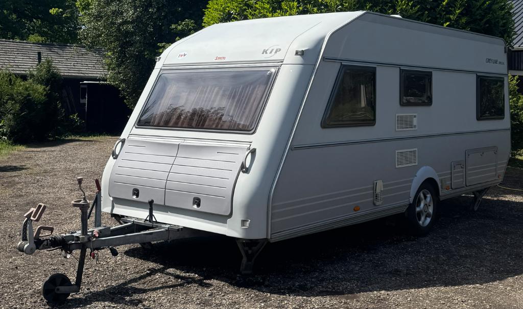 KIP GREY LINE Special 50 TDB Mover|Vloerverwarming|Voortent, Caravans en Kamperen, Caravans, Particulier, tot en met 4, 1000 - 1250 kg
