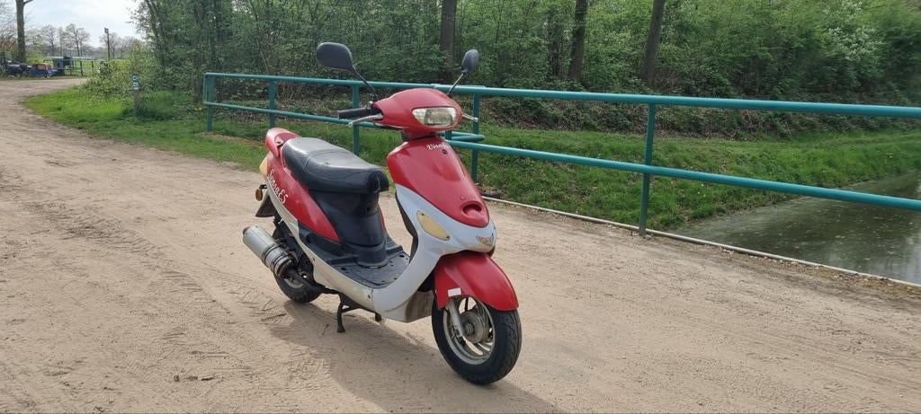Viraggio Intelli Sensa E5 scooter - Blauw kenteken, Ophalen of Verzenden, Gebruikt, Benzine