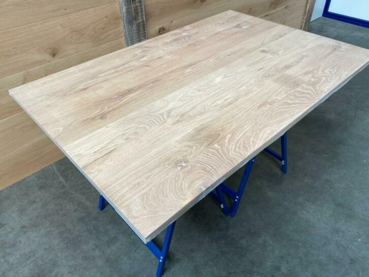 Massief eiken meubelpanelen eikenhout online bestellen, Doe-het-zelf en Verbouw, Hout en Planken, Nieuw, Plank, Eiken, Ophalen of Verzenden