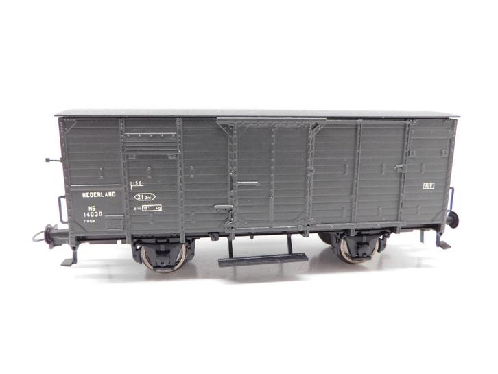 Roco NS Geslotenwagen periode 3 Philotrain opschriften 1, Hobby en Vrije tijd, Modeltreinen | H0, Gebruikt, Wagon, Gelijkstroom