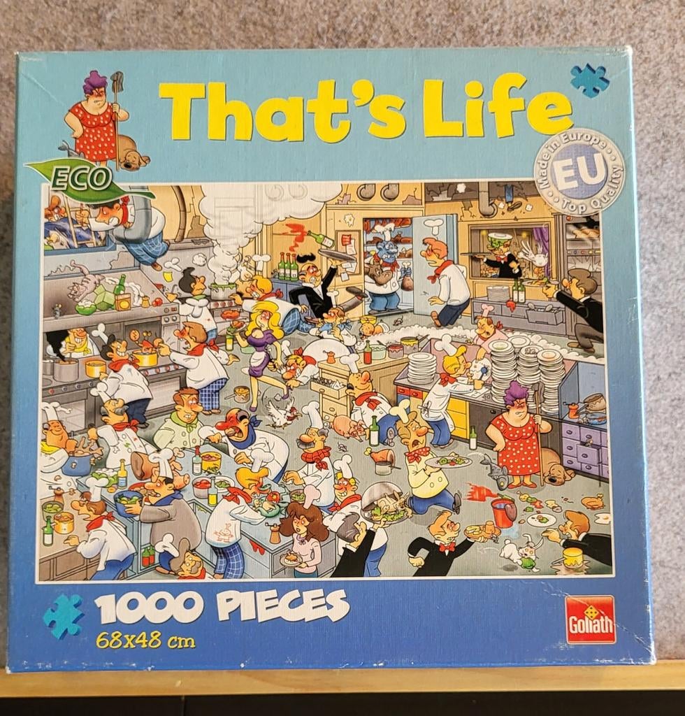 Puzzel that's life, Ophalen, 500 t/m 1500 stukjes, Zo goed als nieuw
