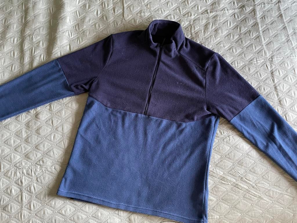 Quechua Decathlon fleece trui, Ophalen of Verzenden, Nieuw, Maat 48/50 (M), Blauw