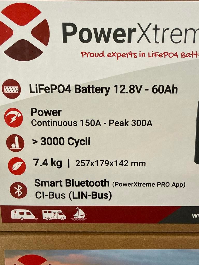 PowerXtreme LiFePO4 Accu's voor Camper & Caravan, Ophalen of Verzenden, Nieuw