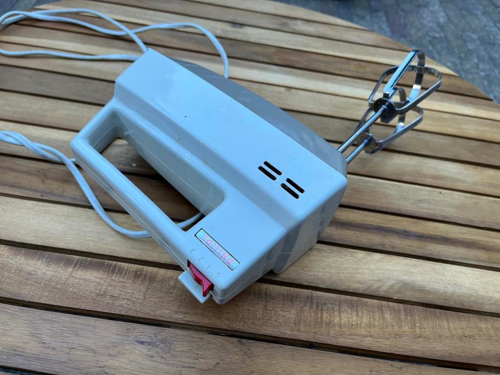Klassieke Philips electrische mixer, Ophalen, Gebruikt