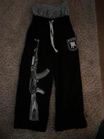 Y2K Dubbel Waist Sweatpants, Ophalen of Verzenden, Zo goed als nieuw, Maat 48/50 (M), Zwart