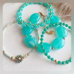 NIEUW! Serie armbandjes miyuki, bicone, acryl ︎ MINT, Sieraden, Tassen en Uiterlijk, Armbanden, Ophalen of Verzenden, Nieuw, Goud