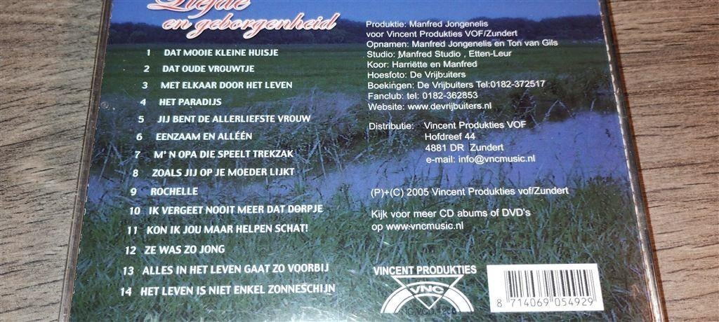 De Vrijbuiters ‎- Liefde En Geborgenheid, Ophalen of Verzenden, Zo goed als nieuw, Levenslied of Smartlap