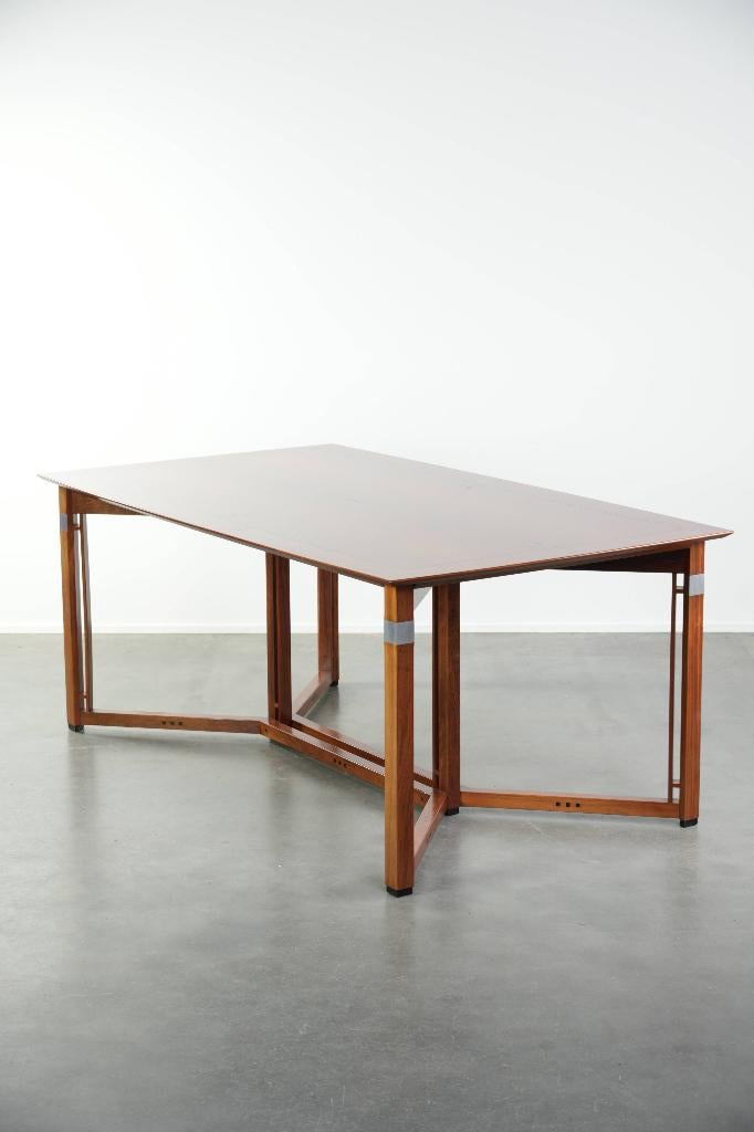 Art Deco design eettafel van Schuitema uit Decoforma serie, Huis en Inrichting, Tafels | Eettafels, Gebruikt, 100 tot 150 cm, 150 tot 200 cm