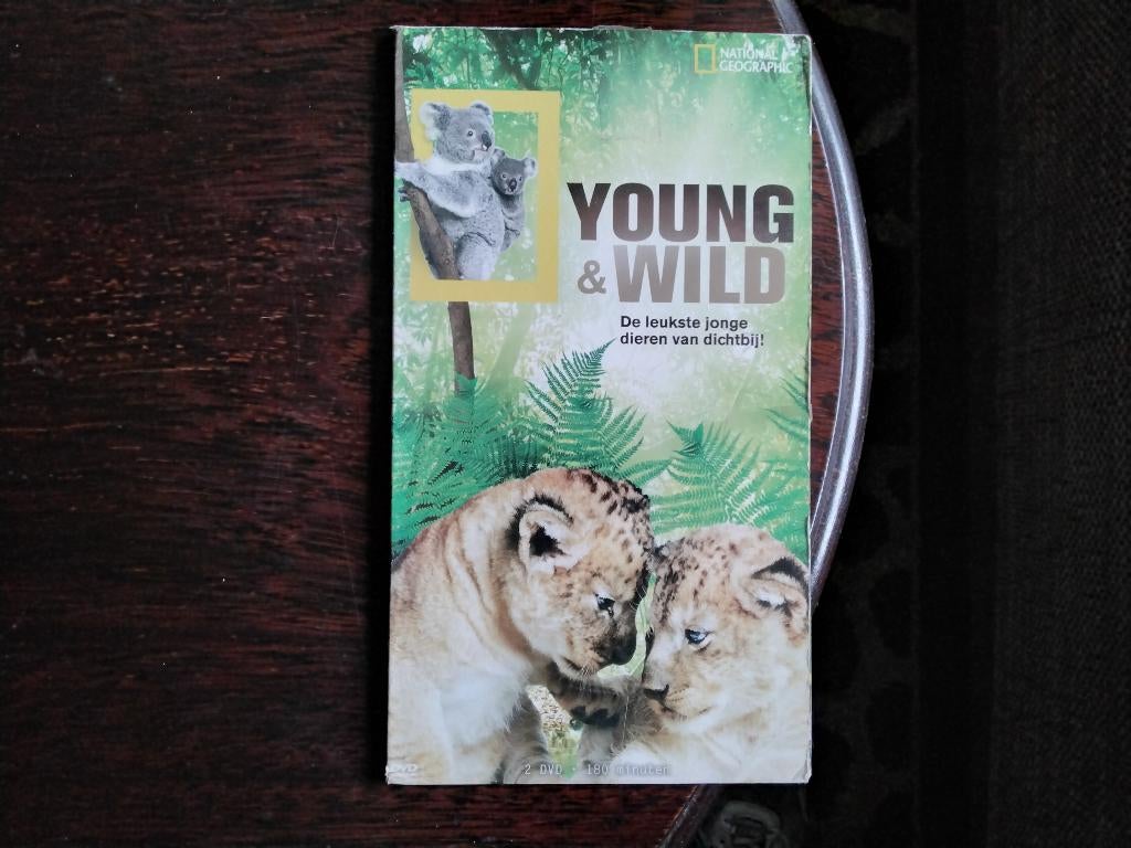 Young & wild compleet, 2disk, origineel, Alle leeftijden, Boxset, Natuur, Ophalen of Verzenden