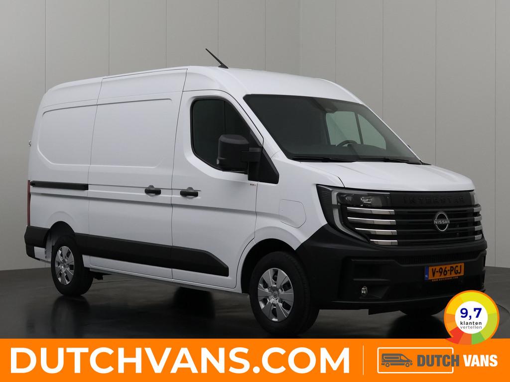 Nissan Interstar L2H2 Limited 87 kWh | 400Km WLTP | 5 Jaar g, Auto's, Bestelauto's, Stof, Zwart, 143 pk, 2000 kg