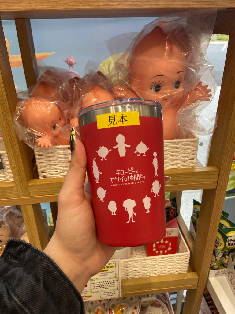 Kewpie thermo beker to go nieuw!, Overige materialen, Overige typen, Nieuw, Ophalen of Verzenden