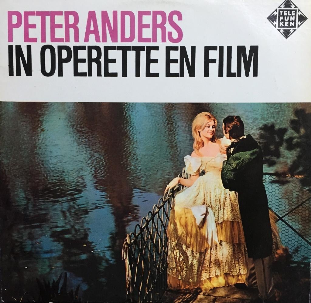 LP Peter Anders in Operette en film, Gebruikt, Opera of Operette, Ophalen of Verzenden, 12 inch