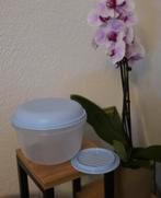 Tupperware Sla Kom 2L met Deksel en rooster, Ophalen of Verzenden, Nieuw, Blauw, Bak of Kom