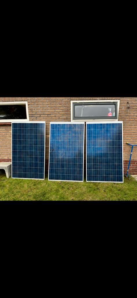 3 Zonnepanelen 235 Wp - Gebruikt, Doe-het-zelf en Verbouw, Elektra en Kabels, Gebruikt, Ophalen of Verzenden