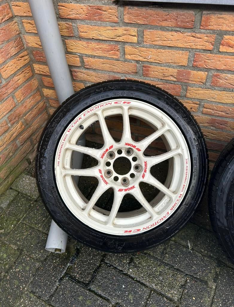 Work emotion cr kai jdm velgen 5x114.3 17 inch, Ophalen, Nieuw