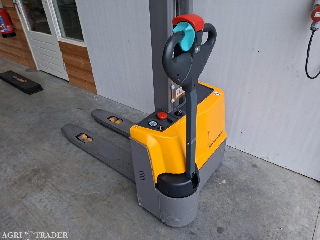 Jungheinrich elektrische stapelaar 162 cm 1000 kg ejc M10 bj, Doe-het-zelf en Verbouw, Palletwagens en Pompwagens, Gebruikt, -