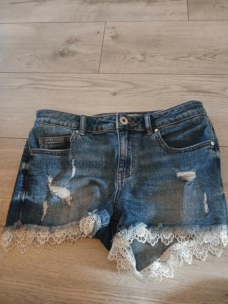 Amisu jeans co. korte broek, Kleding | Dames, Spijkerbroeken en Jeans, Ophalen, Shorts amisu jeans co., Blauw, Zo goed als nieuw