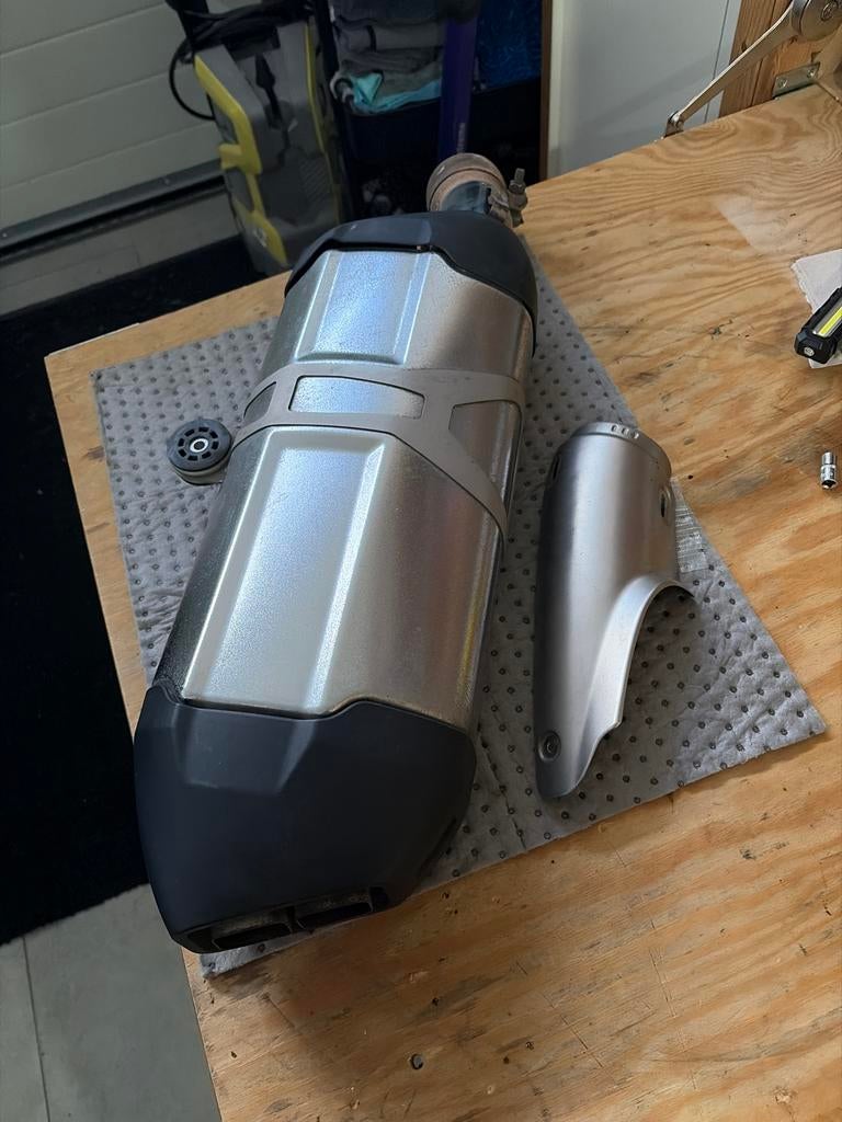 BMW R1200GS Uitlaatdemper - Origineel, Motoren, Ophalen of Verzenden, Gebruikt