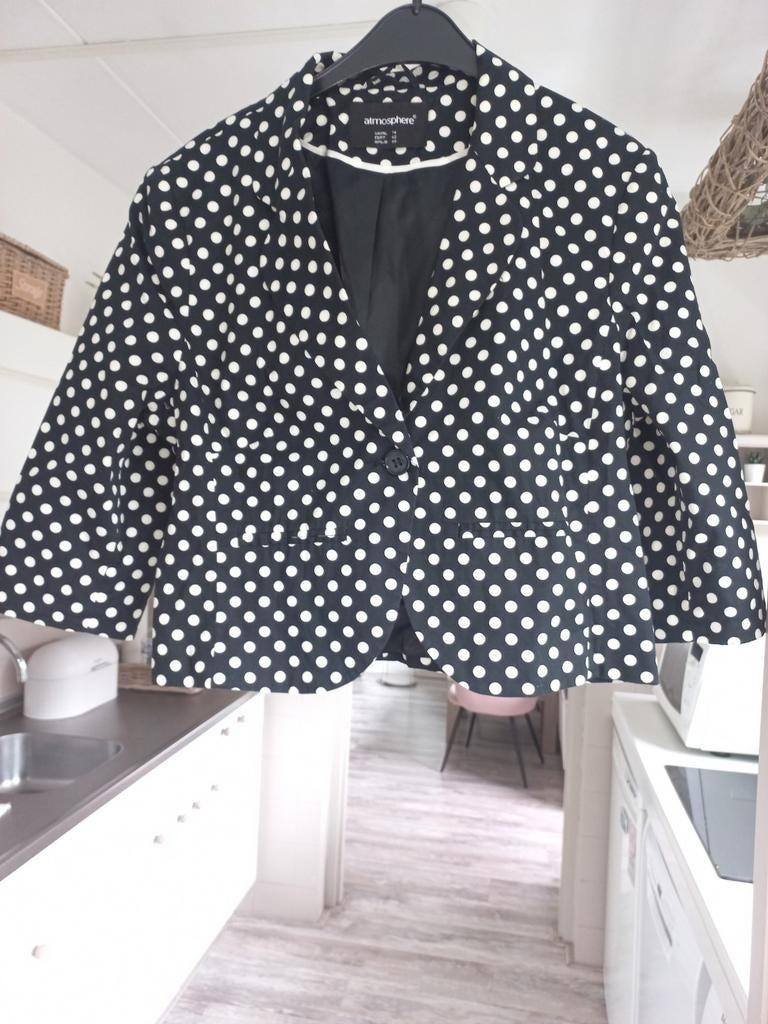 atmosphere kort colbert maat 40, Ophalen of Verzenden, Zo goed als nieuw, Maat 38/40 (M)