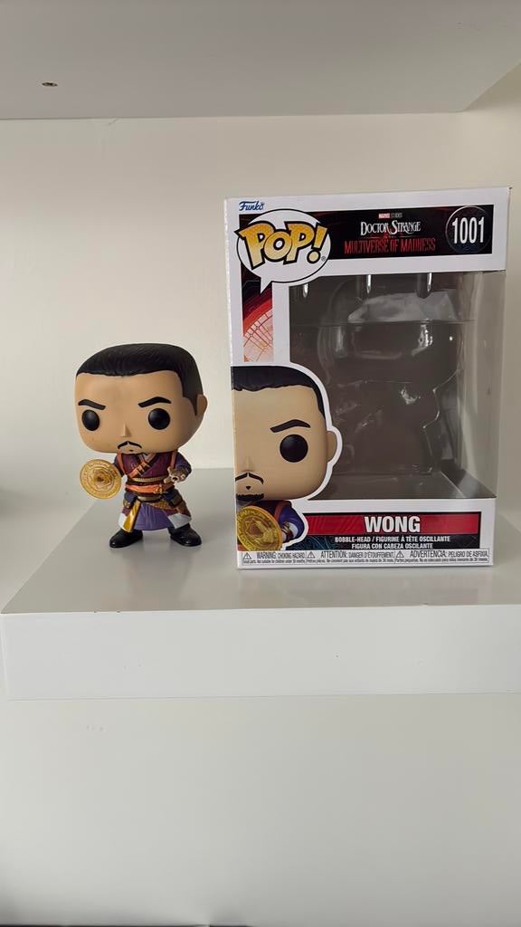 Wong funko pop, Ophalen of Verzenden, Zo goed als nieuw
