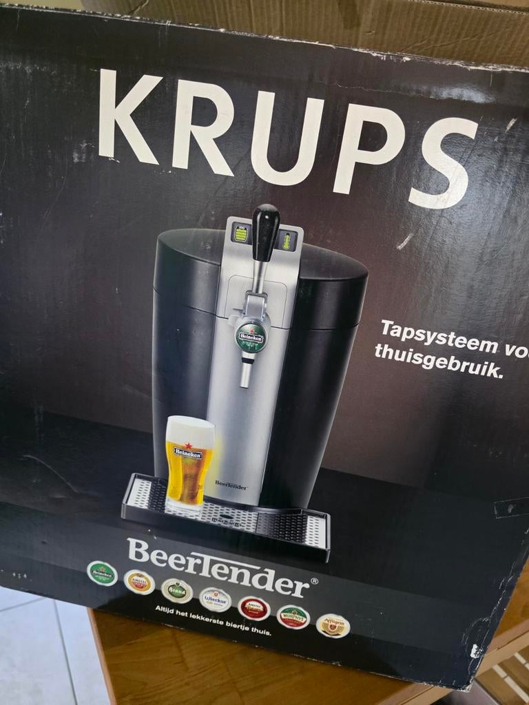 Krups BeerTender VB50 thuistapsysteem, Witgoed en Apparatuur, Ophalen of Verzenden