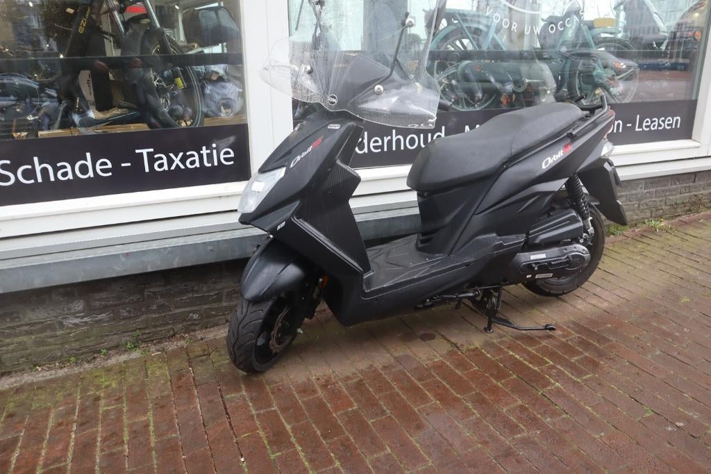 SYM Orbid III mat zwart 2021 fgh57x, Overige modellen, Maximaal 45 km/u, Ophalen of Verzenden, Zo goed als nieuw