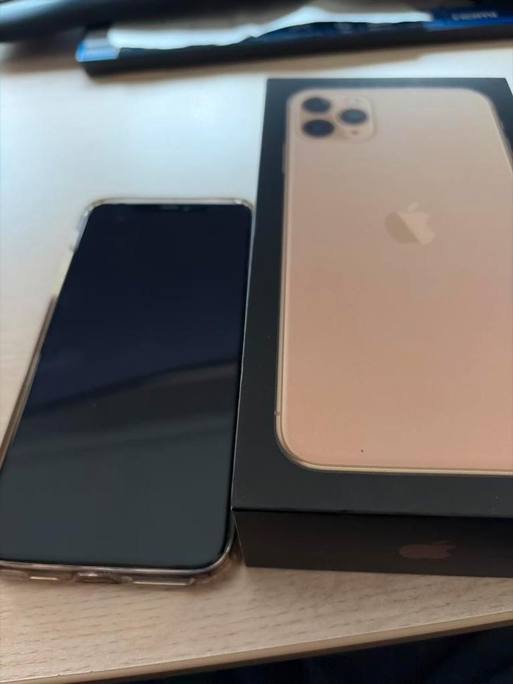 iPhone 11 Pro Max 256GB Goud - Zo goed als nieuw, Telecommunicatie, Mobiele telefoons | Apple iPhone, Zo goed als nieuw, 256 GB