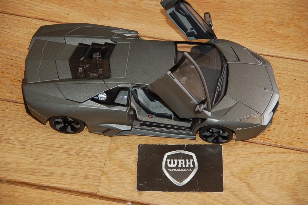 1:18 LAMBORGHINI REVENTON matgrey Autoart zie info WRH, Verzenden, Gebruikt, Auto, Autoart