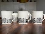 Amsterdams Grachten Servies - 5 Mokken, Gebruikt, Keramiek, Ophalen of Verzenden, Overige stijlen
