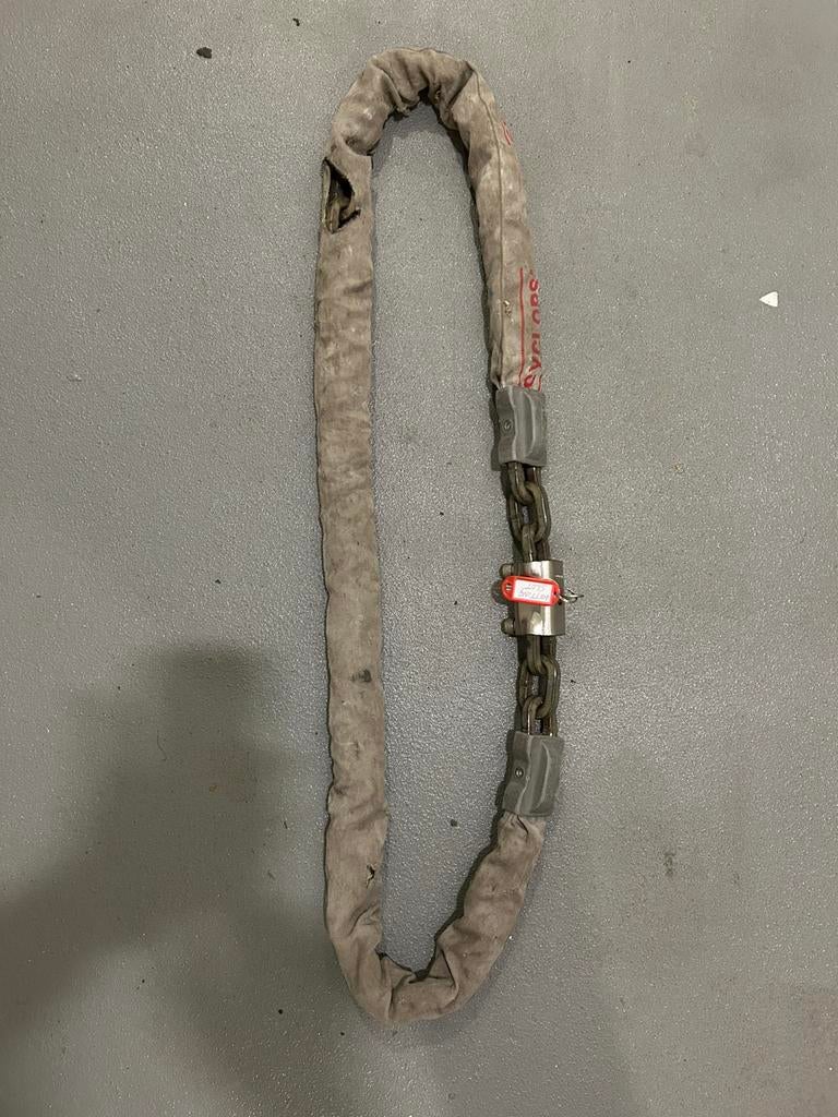 Te koop cyclops kettingslot voor motor of caravan/aanhanger, Ophalen of Verzenden, Gebruikt