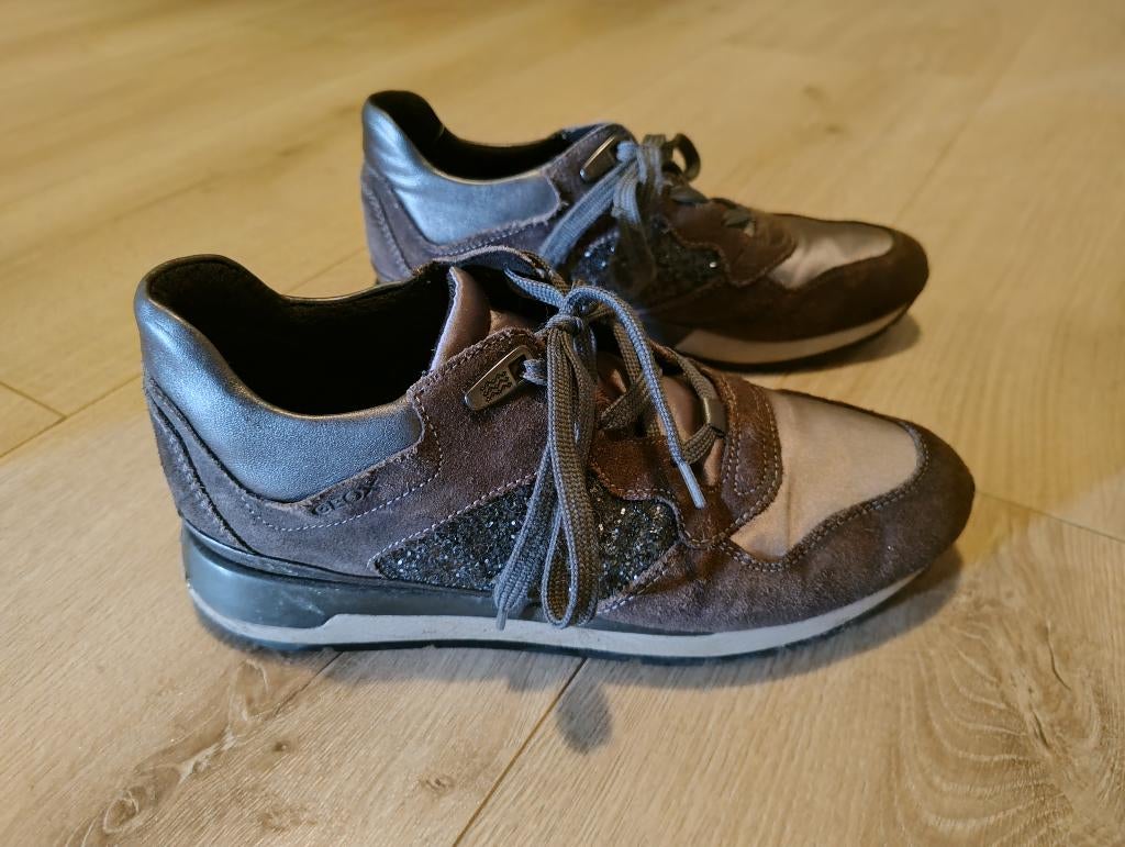 Geox 37, Geox, Verzenden, Grijs, Sneakers of Gympen