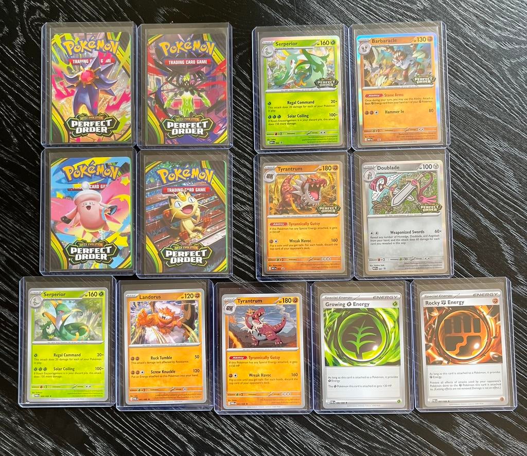 Perfect Order Pre release setje, Ophalen of Verzenden, Zo goed als nieuw, Meerdere kaarten