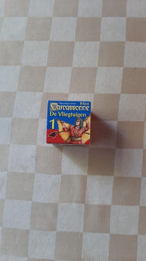 bordspel Carcassonne de vliegtuigen 999 games, Vijf spelers of meer, Ophalen of Verzenden, Nieuw, 999 Games