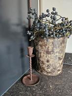 Hoffz kaars kandelaar roest bruin, Ophalen, Bruin, Nieuw, Metaal