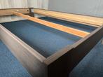 bed 120 x 200, Ophalen, Gebruikt, Bruin, Tweepersoons