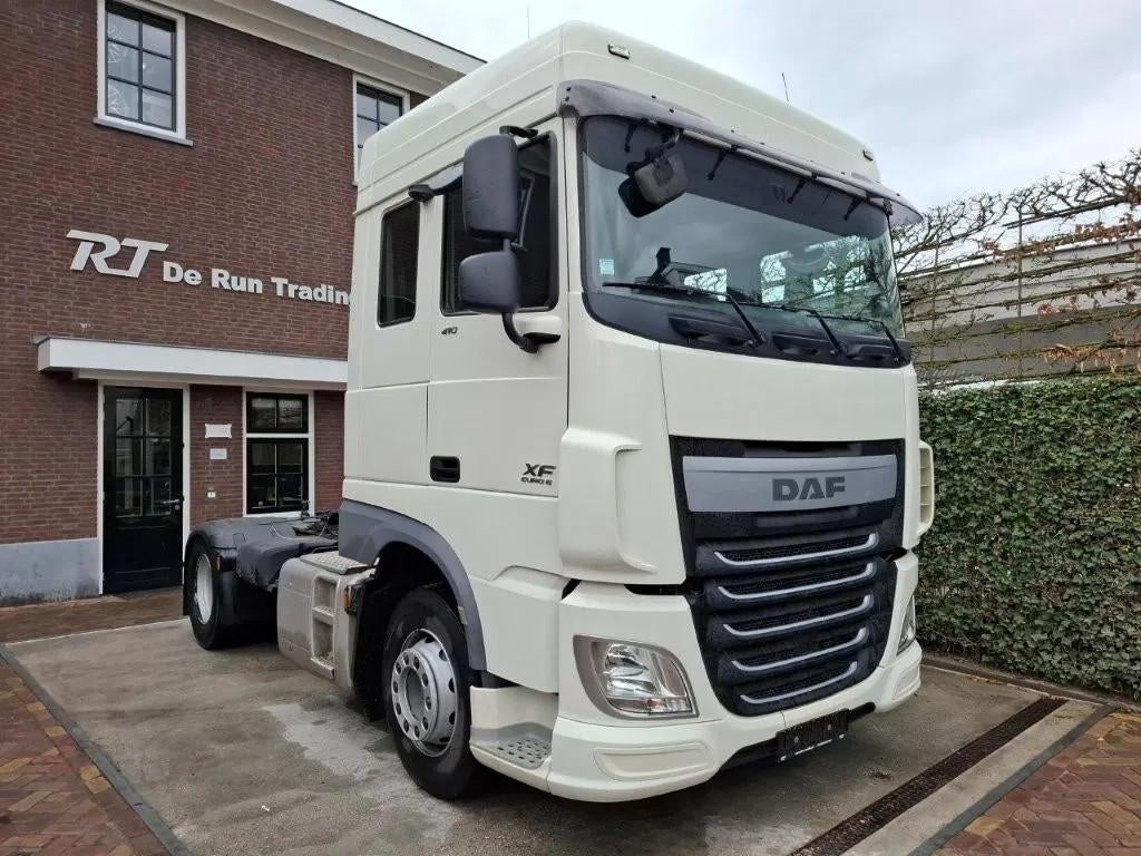 DAF XF 410 ZF intarder Fahrschule / Driving school / rijscho, Achterwielaandrijving, Euro 6, Stoelverwarming, Wit