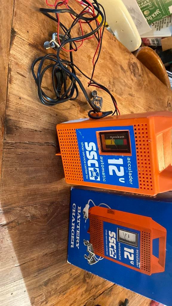 Acculader 12v shop service centre bv, Ophalen