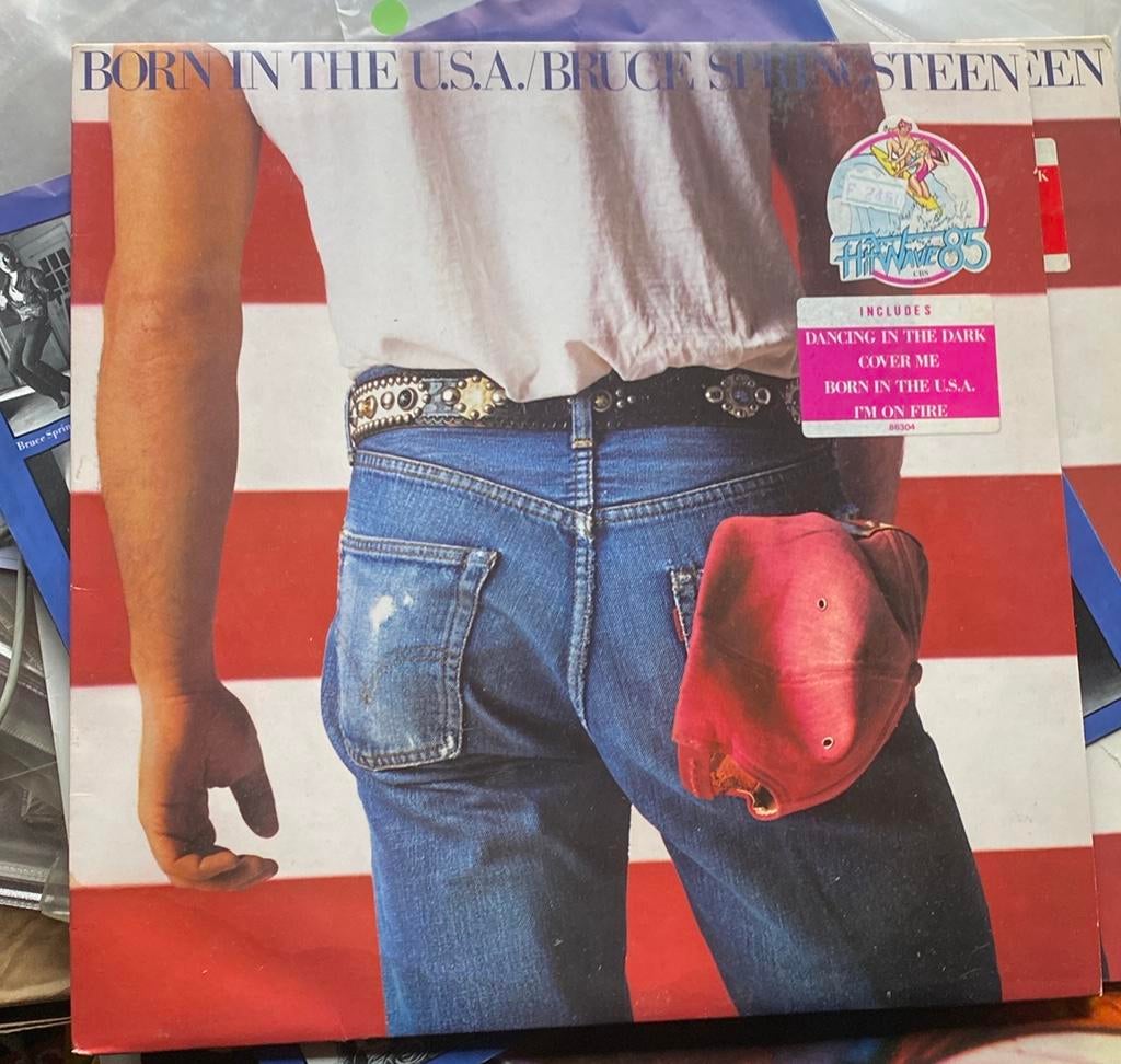 Bruce Springsteen lp born in the U.S.A., Ophalen of Verzenden, Zo goed als nieuw, 12 inch, Poprock