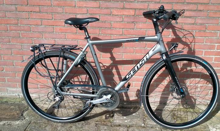 Sensa Superlite 27 versnellingen, met schijfremmen. Maat 57, Fietsen en Brommers, Fietsen | Dames | Sportfietsen en Toerfietsen