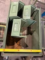 Stalen bakken, Doe-het-zelf en Verbouw, Kratten en Dozen, Gebruikt, -, Ophalen of Verzenden, -