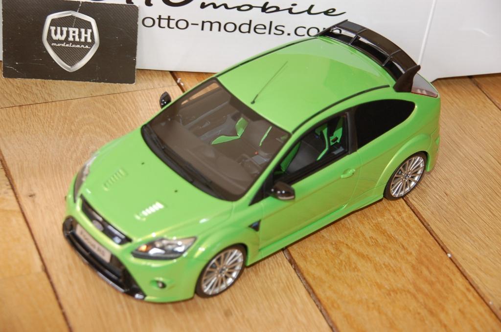 1:18 FORD FOCUS MK2 RS green Otto mobile OT381 WRH, Hobby en Vrije tijd, Modelauto's | 1:18, Verzenden, Zo goed als nieuw, Auto
