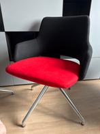 Artifort Jima stoelen (4x) - Zwart/Rood, Huis en Inrichting, Stoelen, Ophalen, Gebruikt, Overige kleuren, Stof